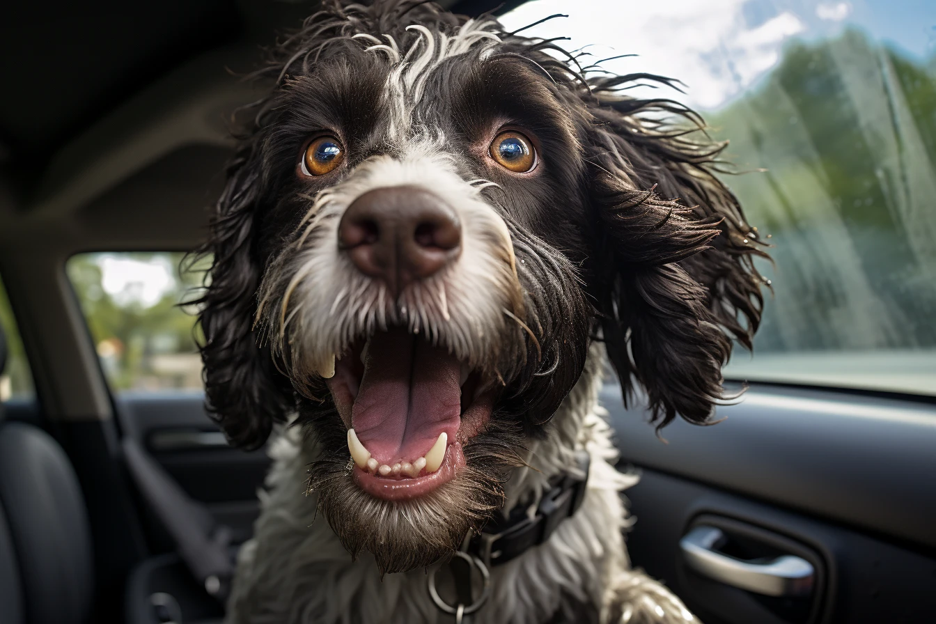 Toyota Prius Dog Safety Belt for Portuguese Water Dogs